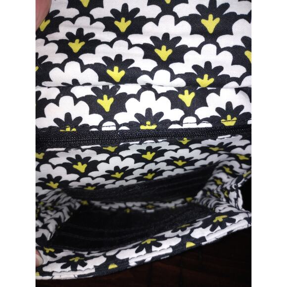 Vera Bradley Mini Hipster Fanfare Crossbody/Shoulder Adjustable Strap EUC - Picture 4 of 7